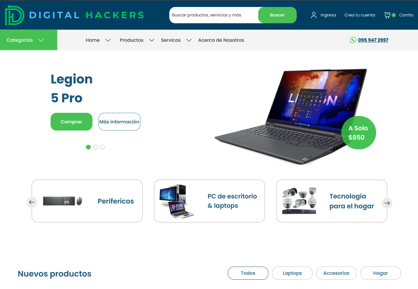 Digital Hackers Website